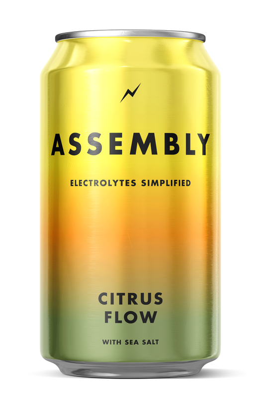 Go Brewing Packaged Water 6-Pack, 12-oz Cans Citrus Flow Electrolyte Water