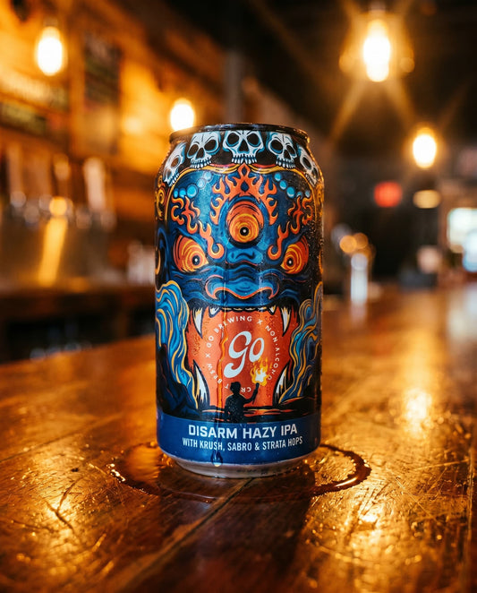 Go Brewing Packaged Beer 6-pack, 12 oz cans Disarm Hazy IPA