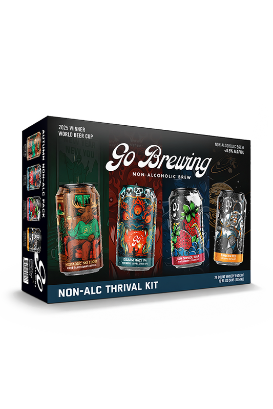 Go Brewing Online Wholesale 24-pack Dry January Thrival Kit