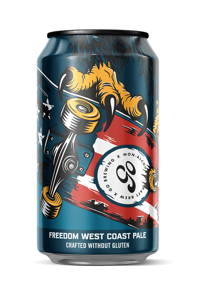 Go Brewing Packaged Beer Freedom: Crafted without Gluten