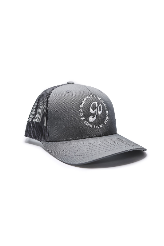 Snapback Merch Go Brewing Logo Trucker Hat