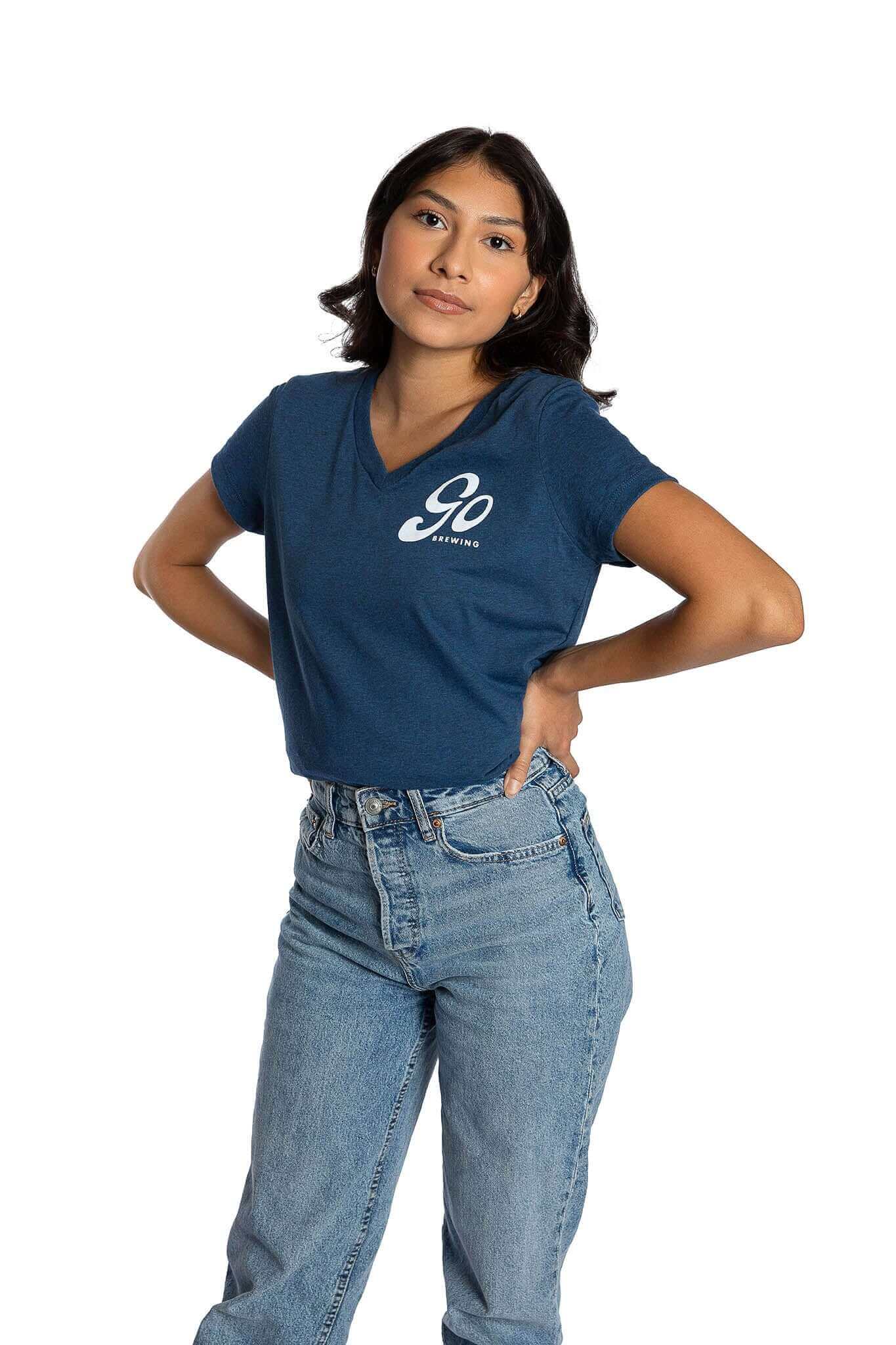 District Merch Go Lettermark Women's T-Shirt