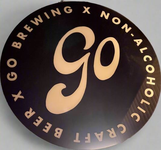 Go Brewing LED - Circular Sign