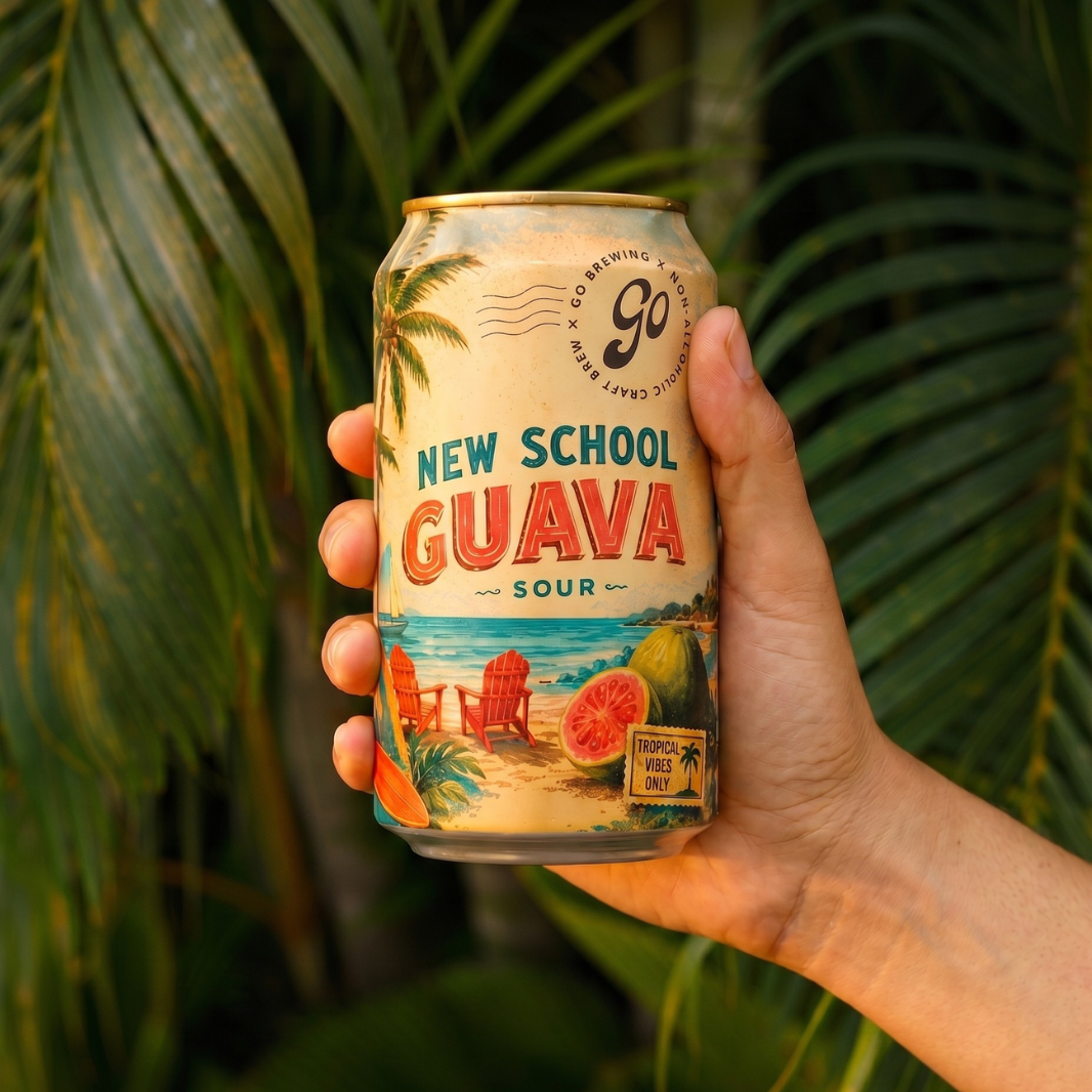 New School Sour Guava – Non-Alcoholic Kettle Sour