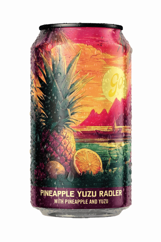 Go Brewing Online Wholesale 24-pack Pineapple Yuzu Radler- Online wholesale