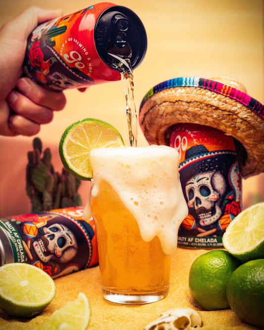 Go Brewing Packaged Beer Salty Lime AF Chelada