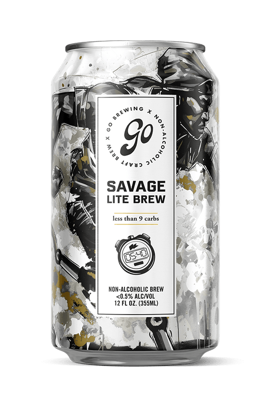 Go Brewing Packaged Beer Savage Lite Brew