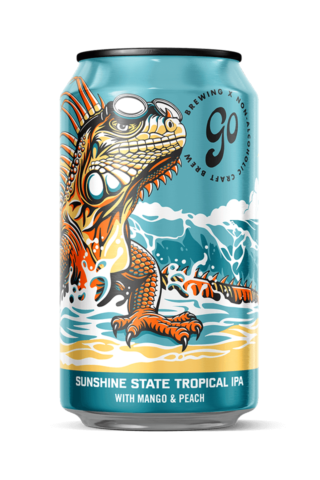 Go Brewing Packaged Beer Sunshine State Tropical IPA