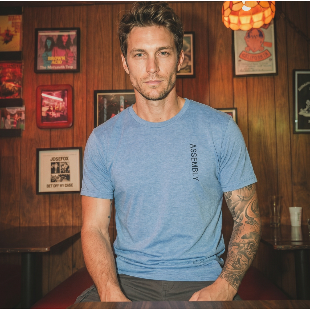 District Merch Assembly Blue T-shirt