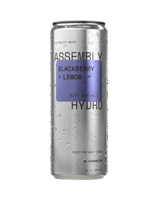 Go Bev Co Electrolyte Water Blackberry Lemon Assembly Hydro: Electrolyte Water