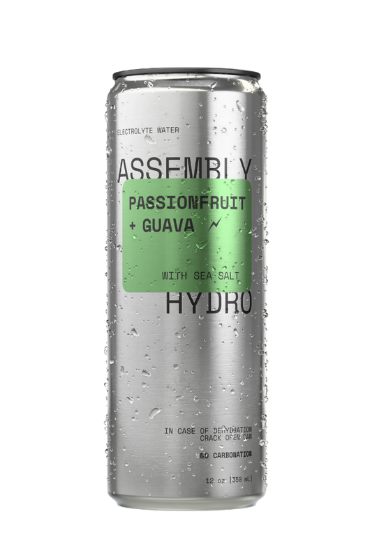 Go Bev Co Electrolyte Water (12) Pack 12-pack : 12-oz Assembly Hydro: Passionfruit Guava