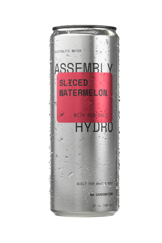 Go Bev Co Electrolyte Water (12) Pack 12-pack : 12-oz Assembly Hydro: Sliced Watermelon