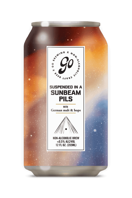 Go Brewing Packaged Beer 6-pack, 12 oz cans BC - Suspended In A Sunbeam Pils