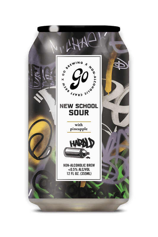Go Brewing Beer Club or Mixed Pack (Beer Club Only) Beer of Month: New School Sour Pineapple