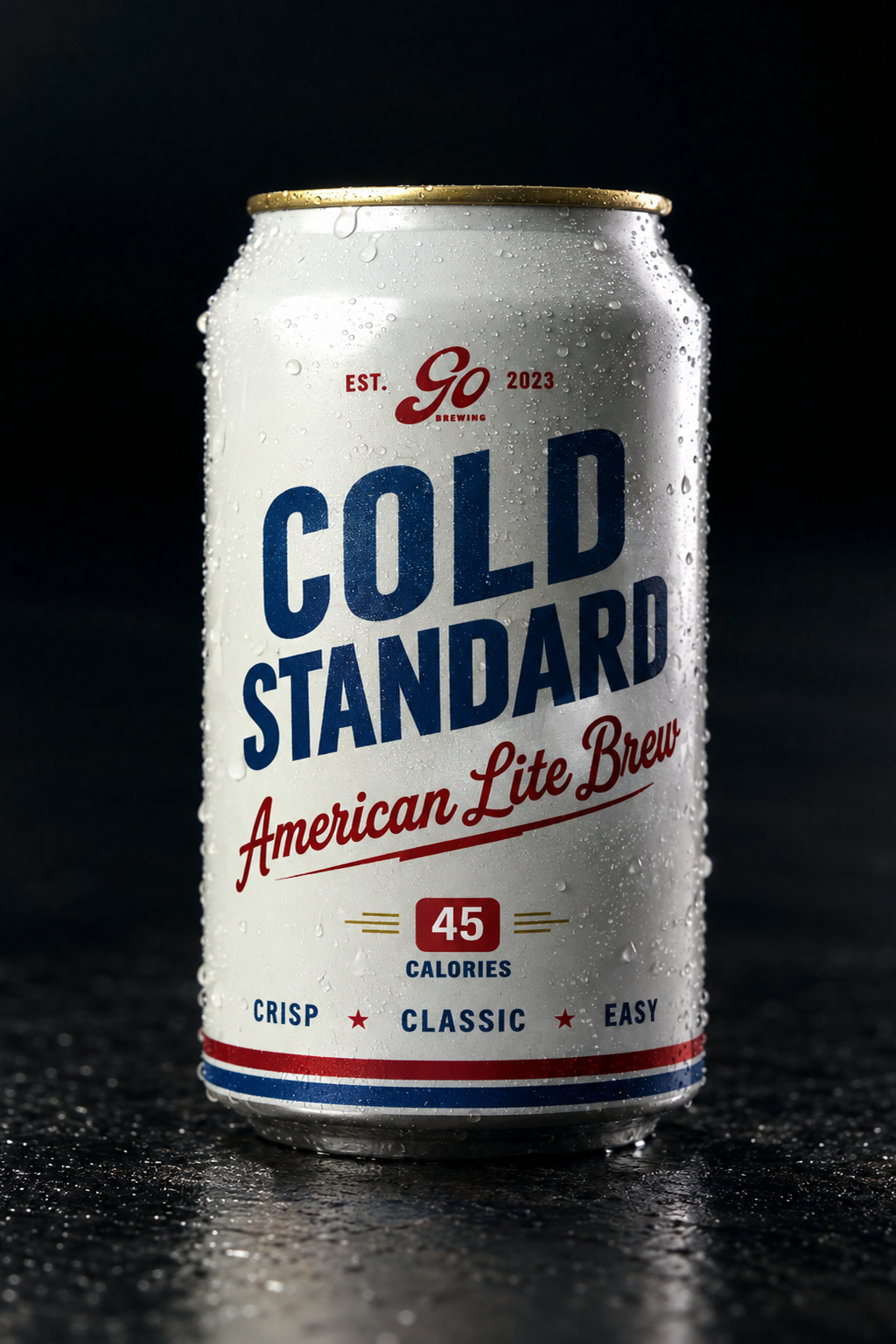 Go Brewing Packaged Beer 6-pack 12 oz cans Cold Standard