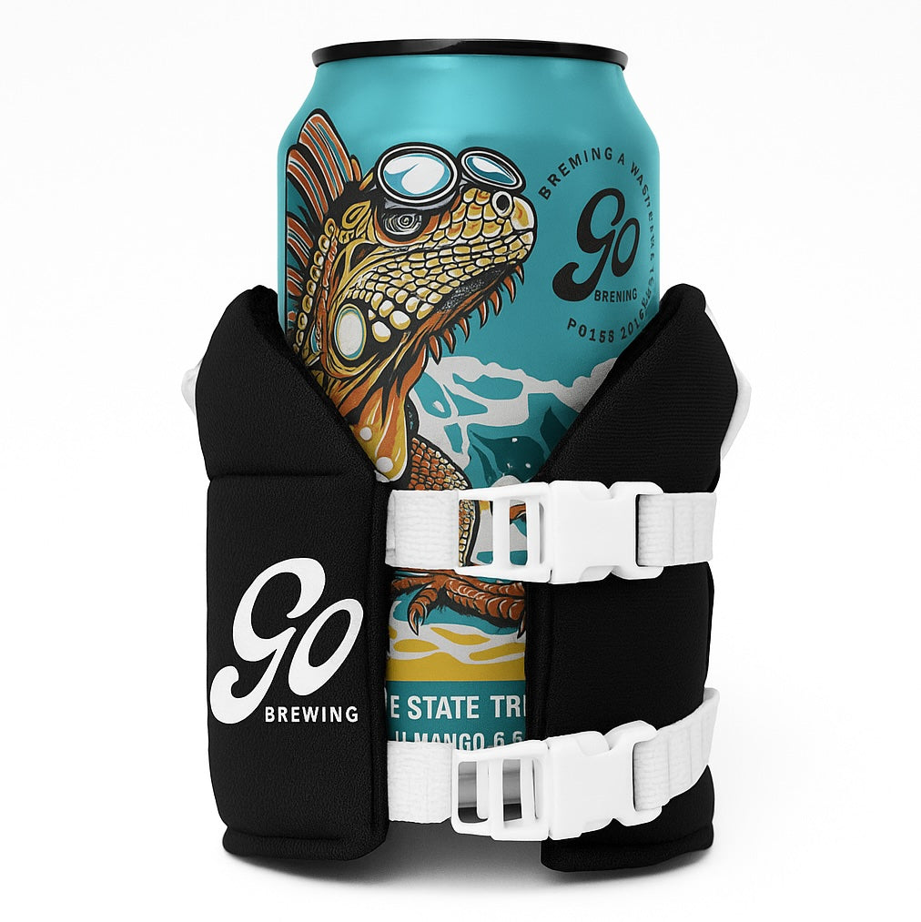 CMGlobal Beer Club Promo Coozie Life Jacket