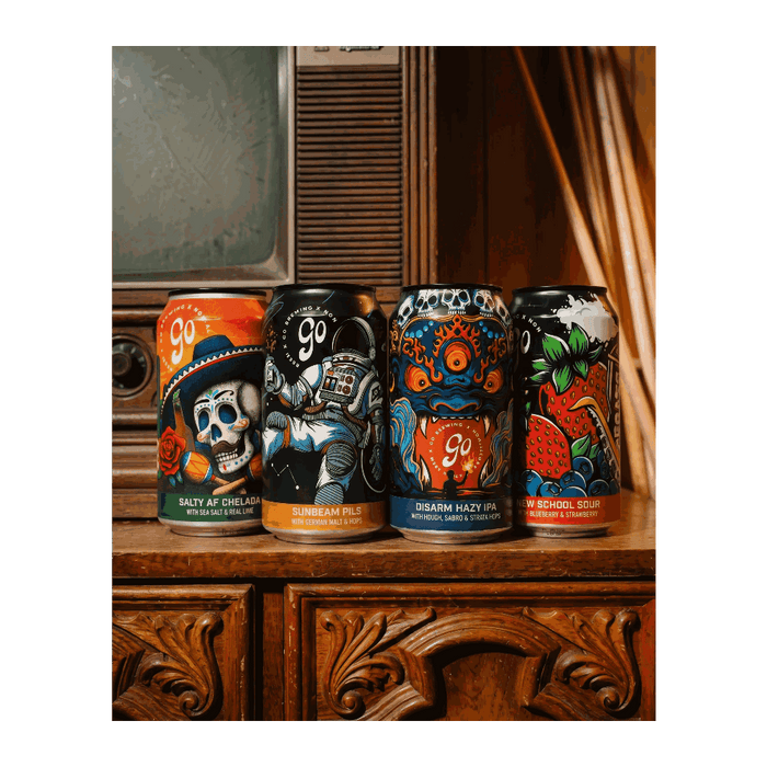 Go Brewing Bundles Customer Faves: Starter Kit – Non-Alcoholic Beer Sampler