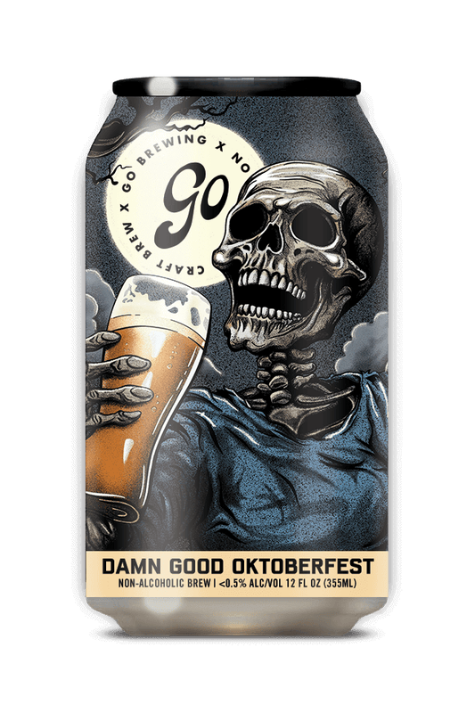 Go Brewing Packaged Beer 6-pack, 12 oz cans Damn Good Oktoberfest