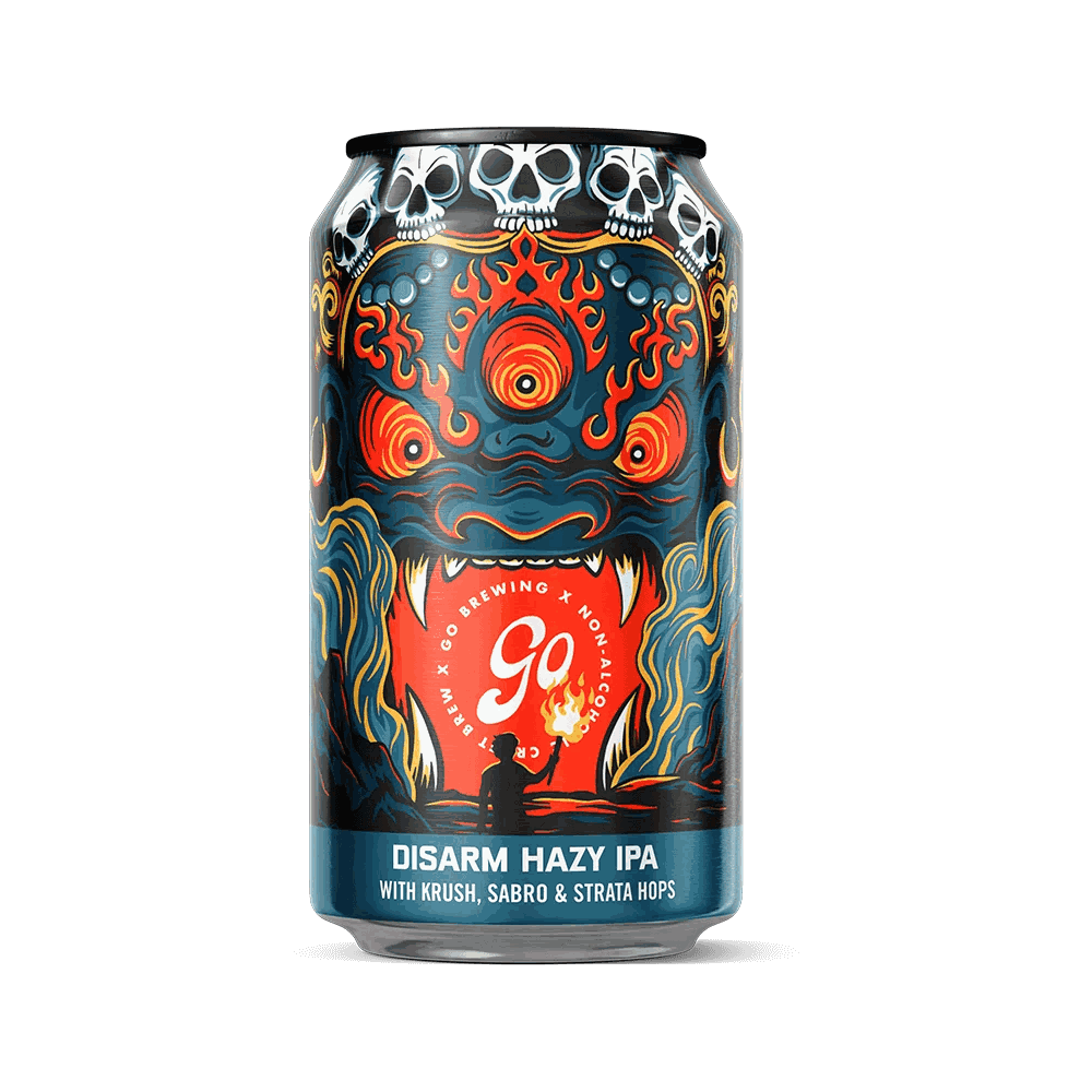 Disarm Hazy IPA – Non-Alcoholic Hazy IPA