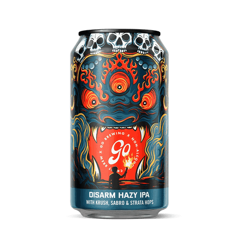 Disarm Hazy IPA – Non-Alcoholic Hazy IPA