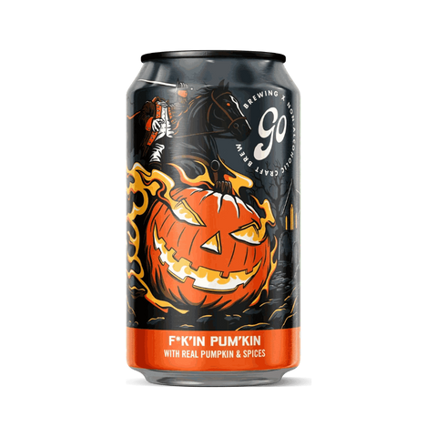 Go Brewing Beer Club 6-Pack, 12oz Cans F*k'in Pum'kin Ale