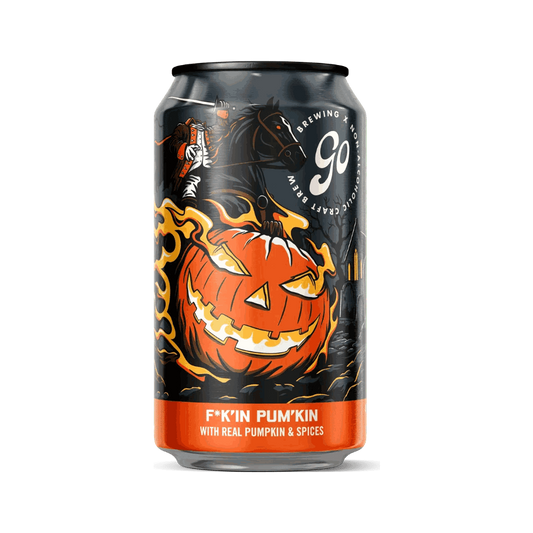 Go Brewing Beer Club 6-Pack, 12oz Cans F*k'in Pum'kin Ale
