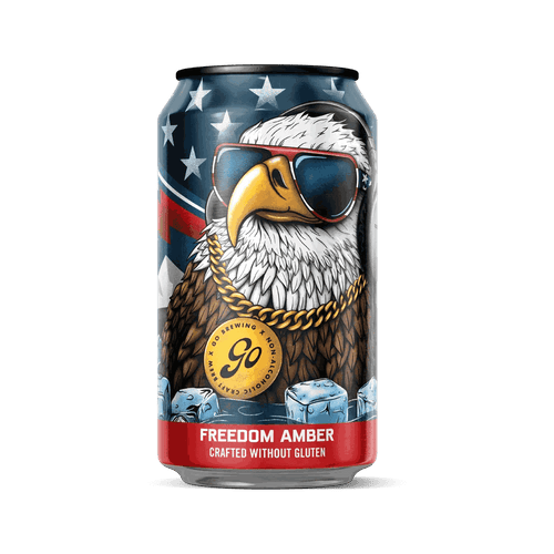 Freedom Amber – Non-Alcoholic Amber Ale, Gluten-Free