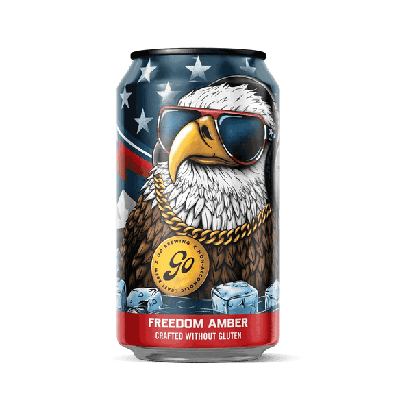 Freedom Amber – Non-Alcoholic Amber Ale, Gluten-Free