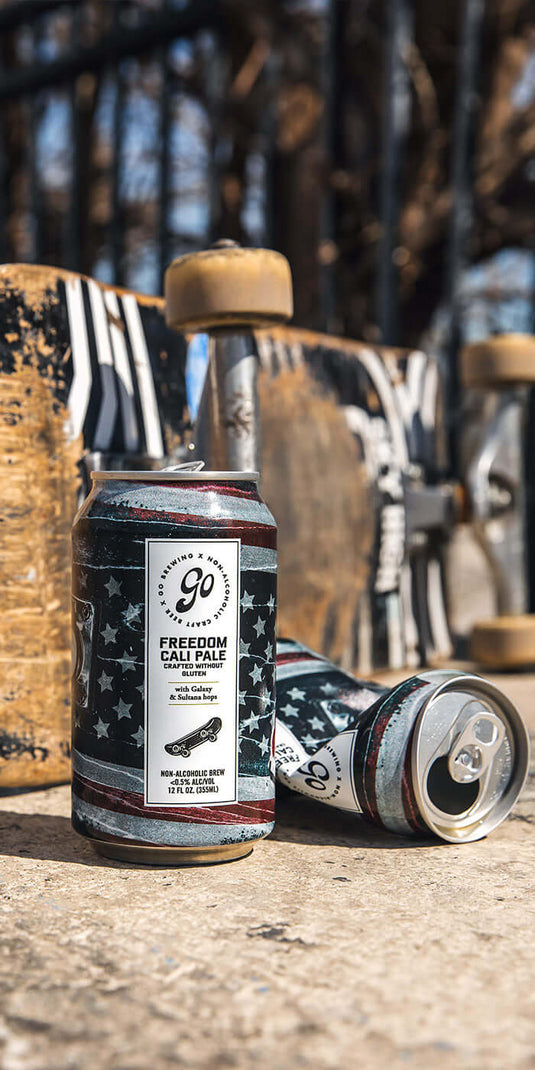 Freedom Cali Pale Ale Crafted without Gluten Go Brewing