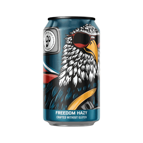 Freedom Hazy IPA – Non-Alcoholic, Gluten-Free