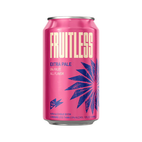 Go Brewing Packaged Beer 6-pack 12 oz cans Fruitless