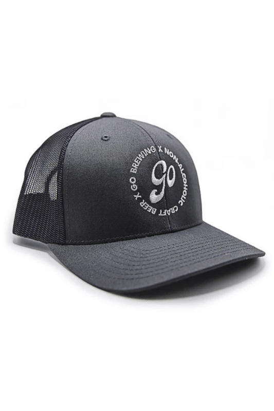 Snapback Merch Go Brewing Logo Trucker Hat