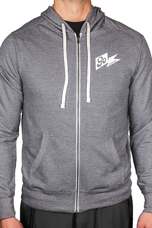 District Merch Go Brewing Mid-Weight Zipper Hoodie