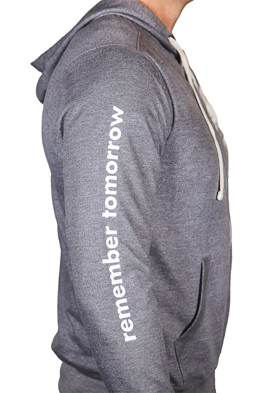 District Merch Go Brewing Mid-Weight Zipper Hoodie