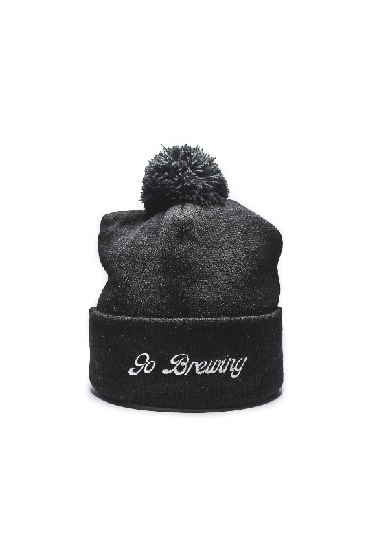 Universal Marketing Merch Go Brewing Pom Pom Beanie