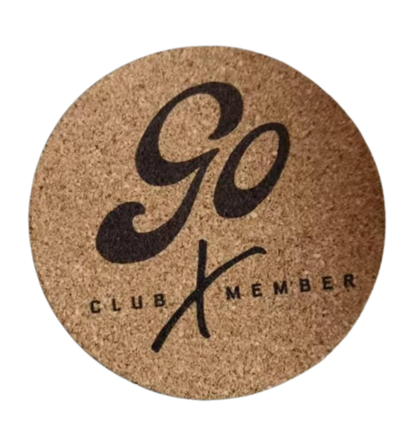 CMGlobal Beer Club Promo Go Club X Member Coaster