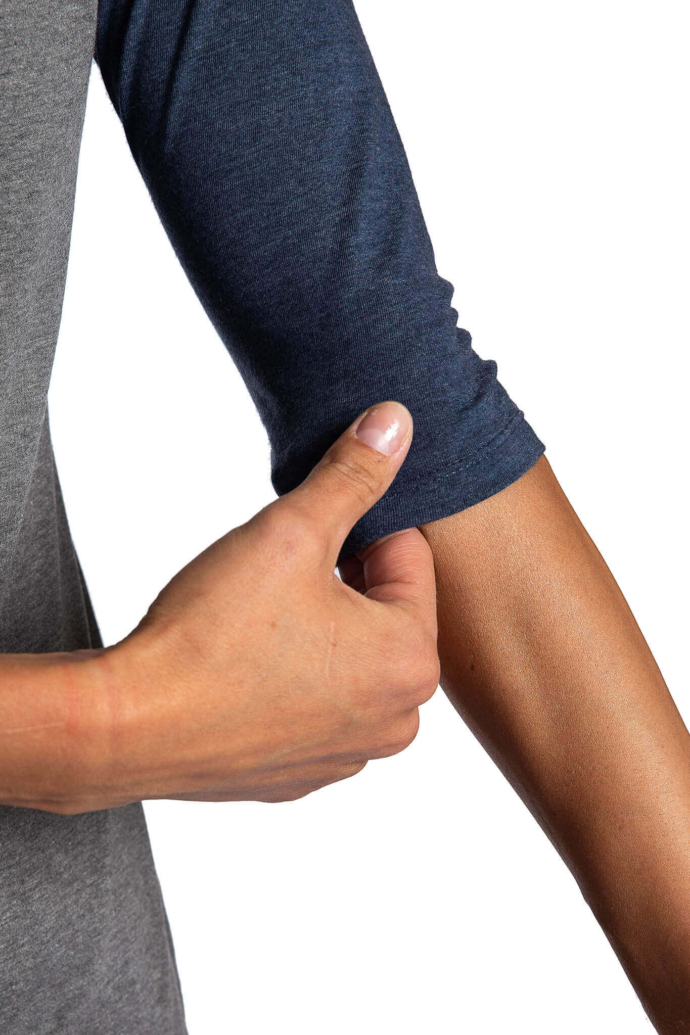 District Merch Go Lettermark Women's 3/4 T-Shirt