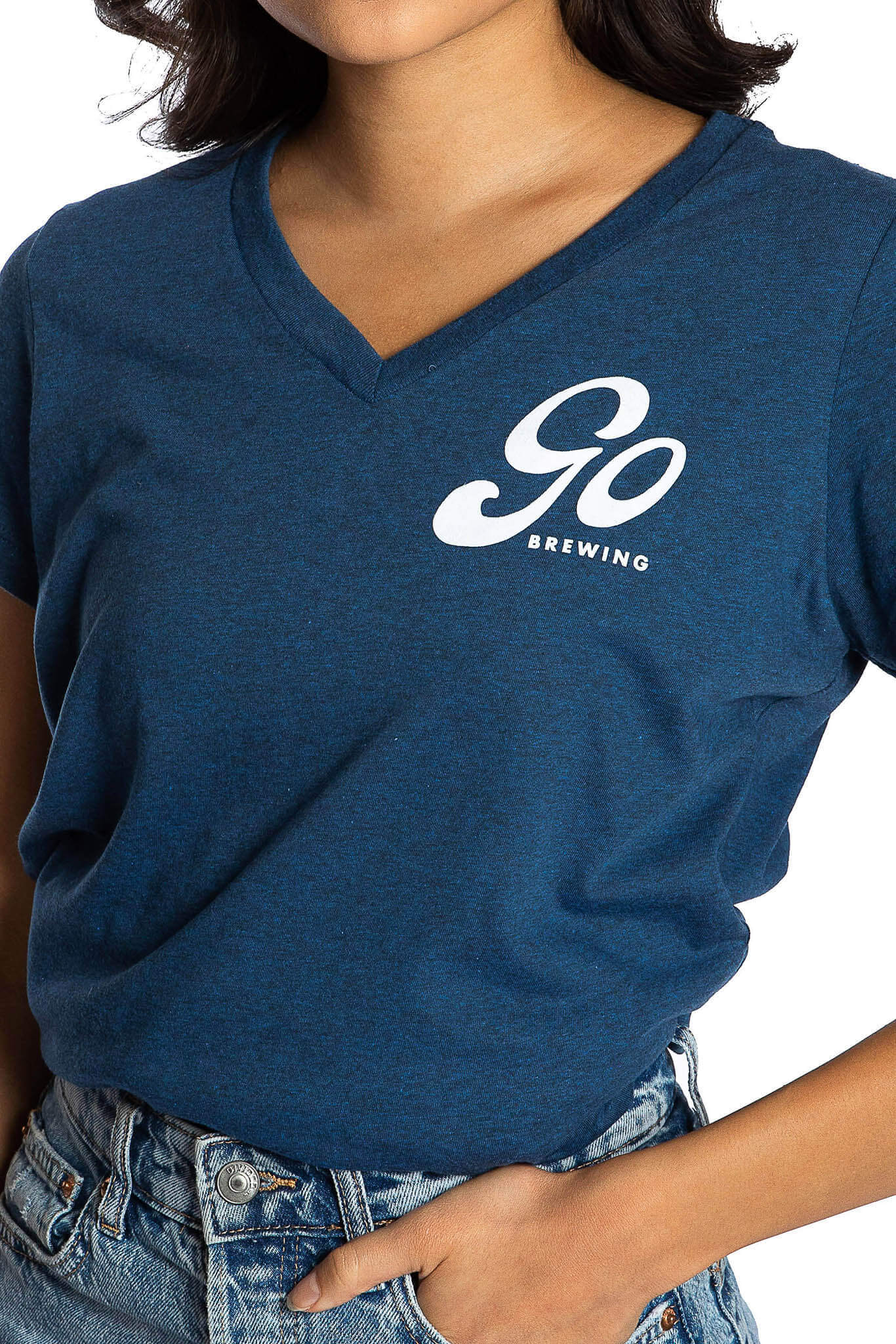 District Merch Go Lettermark Women's T-Shirt