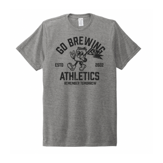 District Merch Gray Go Brewing T-Shirt