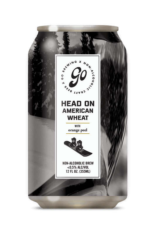 Go Brewing Packaged Beer Head On American Wheat