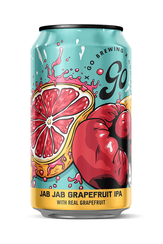 Go Brewing Packaged Beer Jab Jab Grapefruit IPA