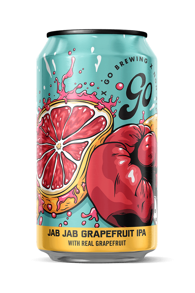 Go Brewing Packaged Beer Jab Jab Grapefruit IPA