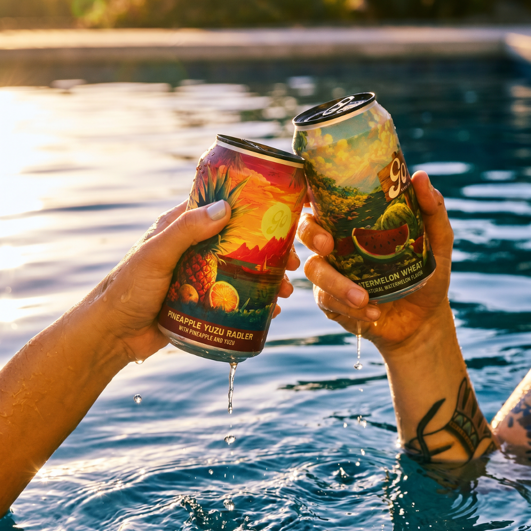 Mixed 6-Pack: Watermelon Wheat & Pineapple Yuzu Radler