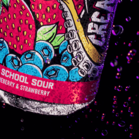 Go Brewing Packaged Beer 6-pack, 12 oz cans New School Sour Berry