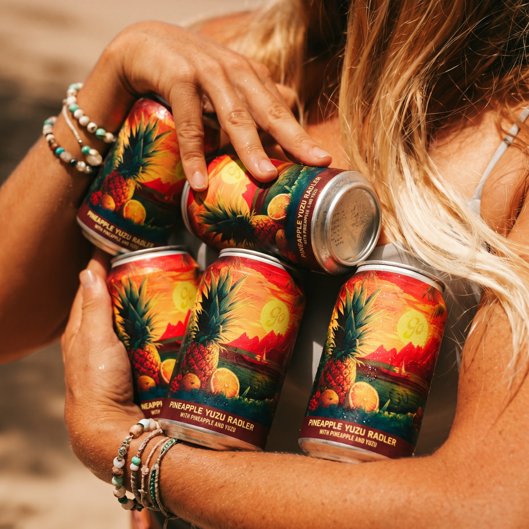 Pineapple Yuzu Radler – Non-Alcoholic Radler