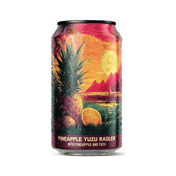 Pineapple Yuzu Radler – Non-Alcoholic Radler