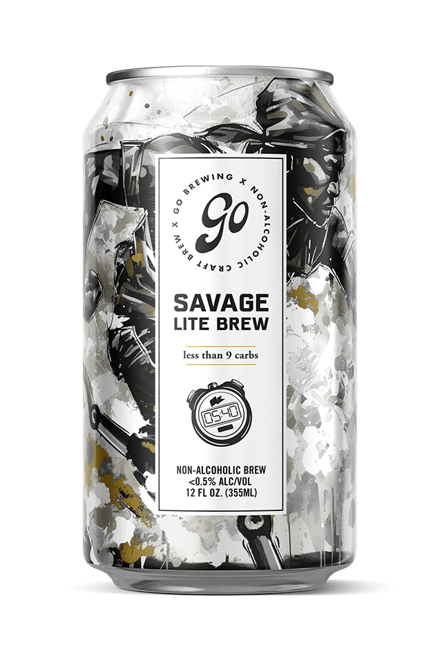 Go Brewing Packaged Beer Savage Lite Brew