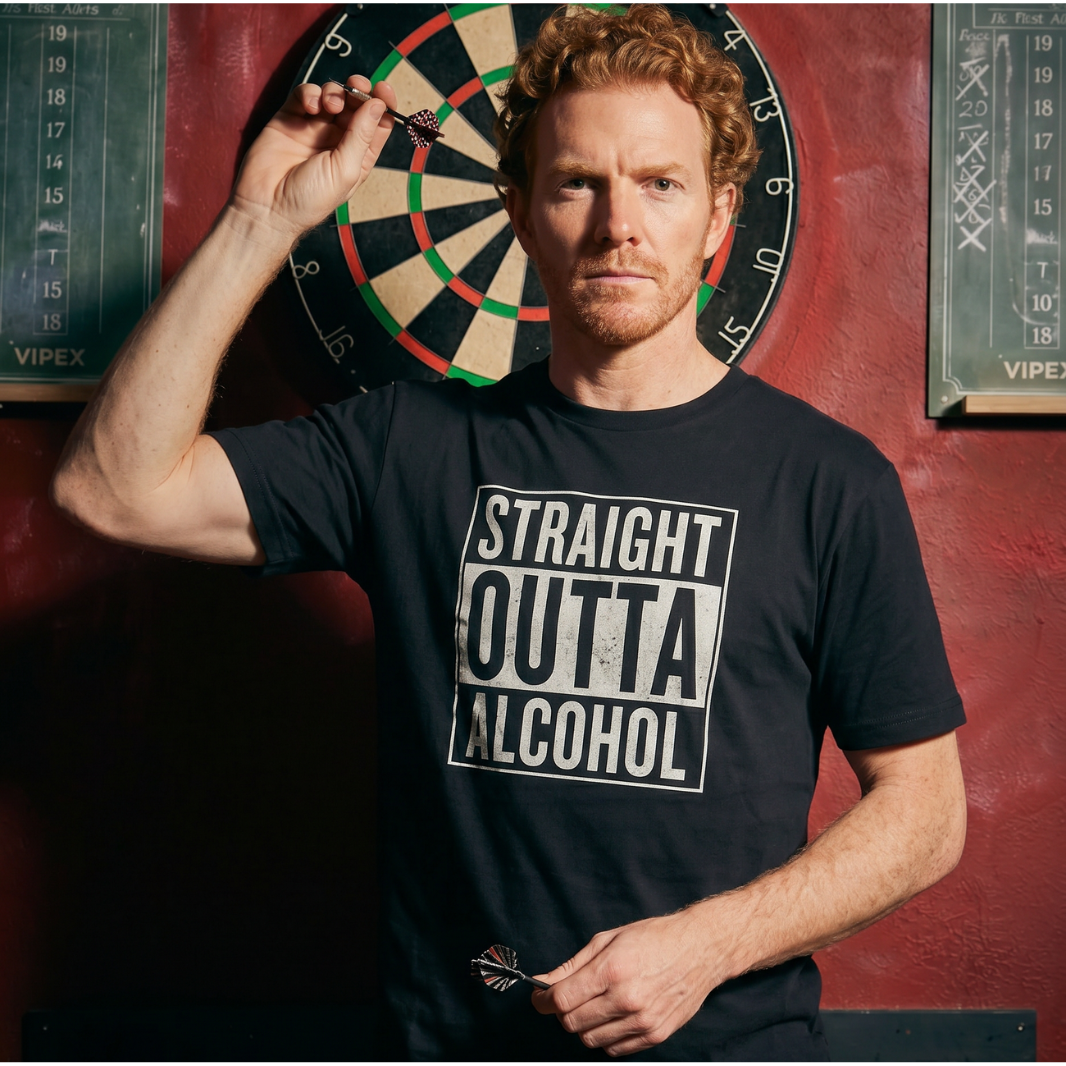 District Merch Straight Outta Alcohol T-Shirt