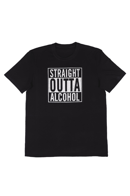 District Merch Straight Outta Alcohol T-Shirt