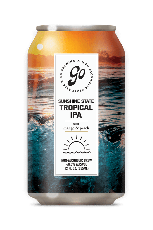 Go Brewing Packaged Beer Sunshine State Tropical IPA